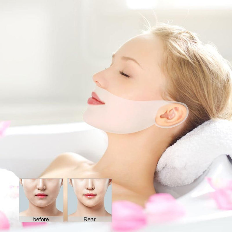 Máscara elimina papada e queixo duplo natural  V-Shape